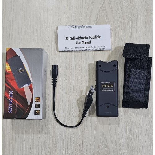 Rechargeable Electric Shocking Torch gun